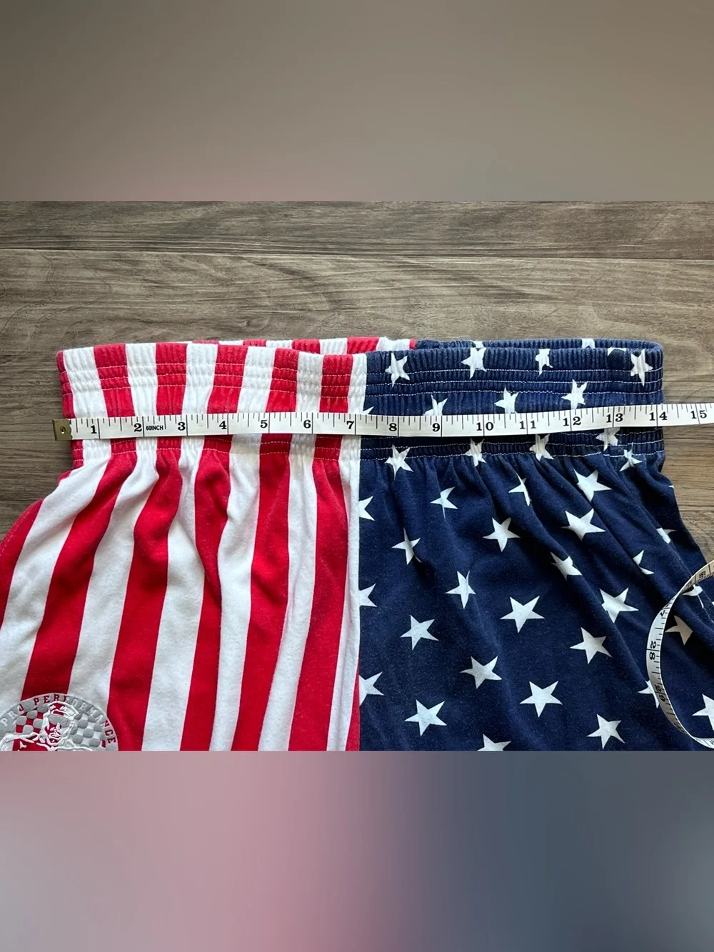 Vtg American Flag Men’s Muscle Pants 28x30 Pro Performance Body Building Wear